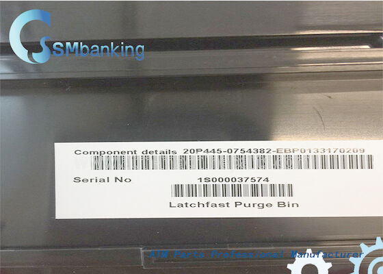 El cajero automático de NCR del casete del rechazo S2 parte 4450756691 el compartimiento plástico 0445-0756691 de la purgación de la cerradura 445-0756691