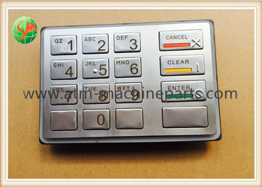 La máquina inglesa de la atmósfera de la versión de Pinpad del teclado DE OP. SYS. del metal de Diebold parte 49216680700E