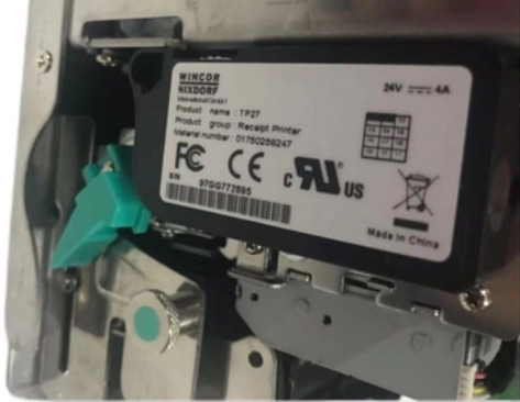 01750256247 1750256247 Wincor Nixdorf TP27 Impresora de recibos Impresora TP27 (P1 + M1 + H1) 80 mm Partes de cajeros automáticos