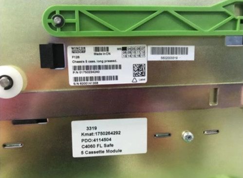 01750234240 1750234240 Máquina de cajeros automáticos Wincor Nixdorf Chasis 5 CASSETTES LONG PREASSD Partes de cajeros automáticos