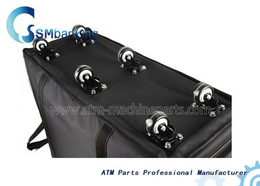 Bolso negro del casete de los componentes de la máquina del cajero automático con el casete cuatro