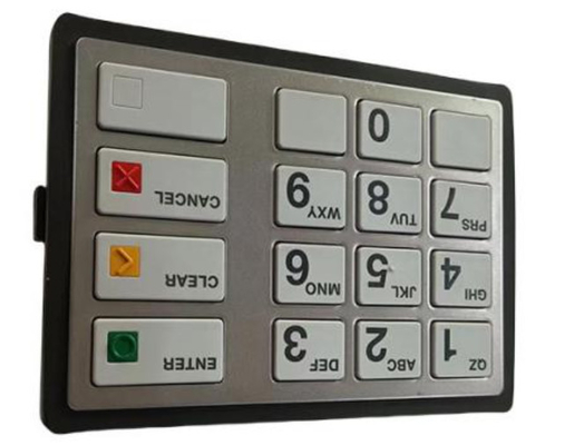 49249441768A 49-249441-768A Piezas de cajeros Diebold teclado EPP7 PCI-Plus LGE ST STL HTR ENG(US) Cajeros automáticos Piezas de repuesto